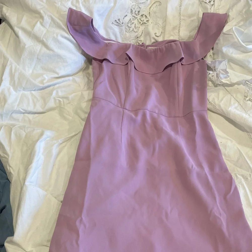 JULIE BROWN OFF THE SHOULDER DRESS - Picture 2 of 9